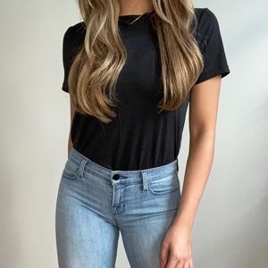 J-Brand mid rise jeans